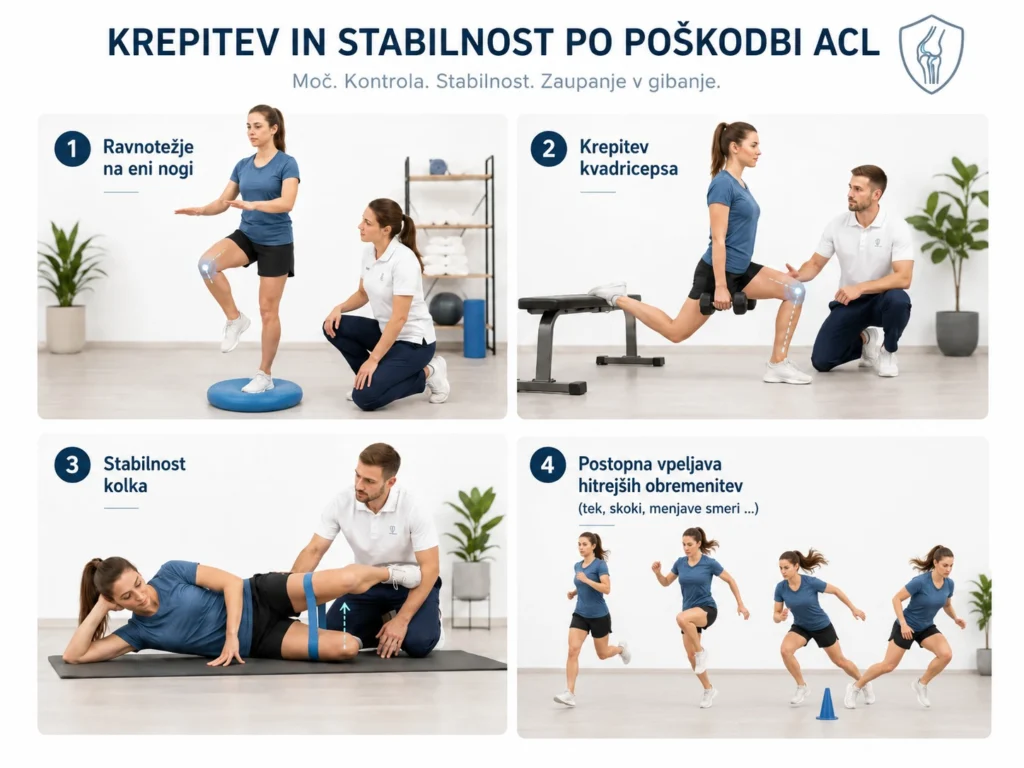 Odločitev pred rekonstrukcijo ACL glede na MRI izvid, stabilnost kolena in cilje pacienta